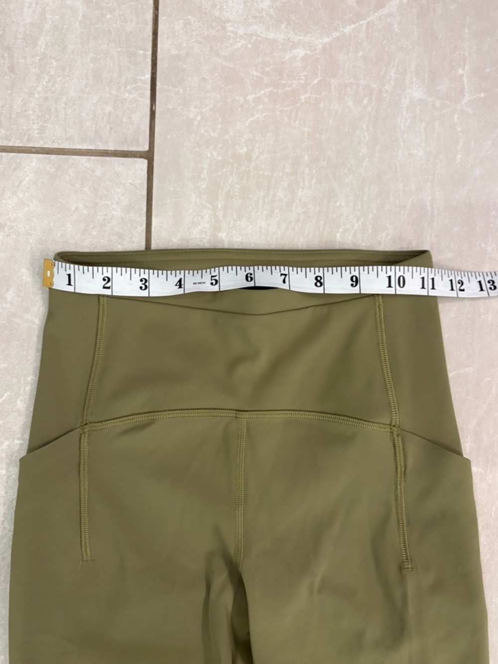 Lululemon Olive Green Leggings - Picture 8 of 9